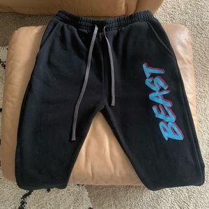 Mr. Beast Black Sweatpants